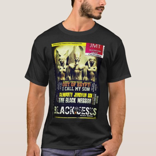 ブラックメシア基本Tシャツ Tシャツ (正面)