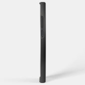 ブラックメタリックテクスチャステンレス鋼の外観 SAMSUNG GALAXYケース (右側面)