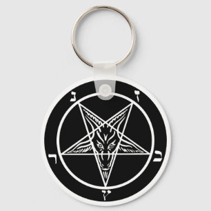 ブラックメタルキーチェーンSATAN! キーホルダー