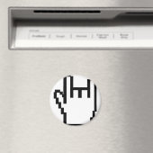 ブラックメタルヘッドアイコン マグネット (インサイチュ (食洗機))