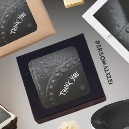 ブラックメタルミニマリストマンズパーティー スクエアシール