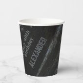 ブラックメタルミニマリストマンズパーティー 紙コップ (正面)