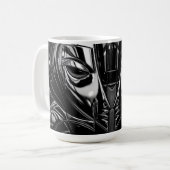 ブラックメタルミューズ コーヒーマグカップ (正面左)