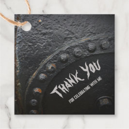 ブラックメタルロフトスタイルマンズパーティー フェイバータグ