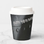 ブラックメタルロフトスタイルマンズパーティー 紙コップ (正面)