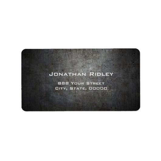 ブラックメタル出荷ラベル ラベル (正面)