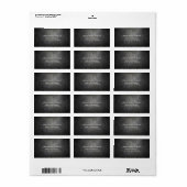 ブラックメタル出荷ラベル ラベル (フルシート)