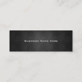 ブラックメタル鉄鋼 – プラチカッコいいナルック スキニー名刺 (裏面)