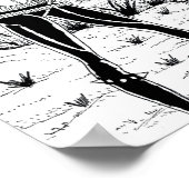 ブラックメタル ポスター (角)