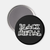 ブラックメタル マグネット (正面/裏面)