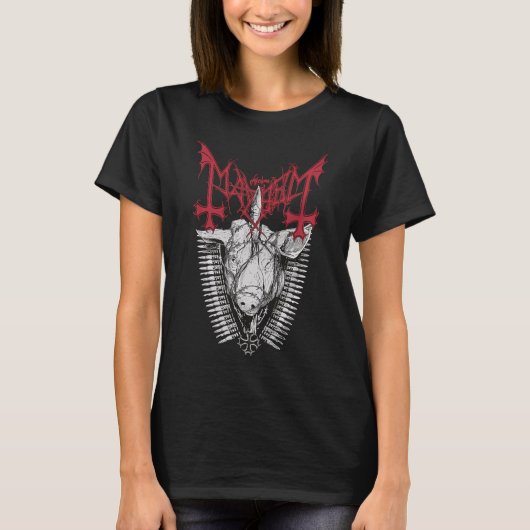 ブラックメタル Tシャツ (正面)