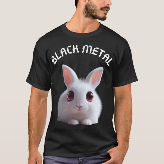 ブラックメタル Tシャツ (正面)