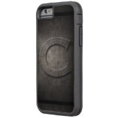 ブラックメタルCモノグラムIphoneケース Case-Mate iPhoneケース (裏面左)
