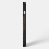 ブラックメタルZモノグラムiPhoneケース iPhoneケース (左側面)