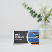 ブラックメッシュスチールルーフトップパネ太陽のル 名刺 (スタンド正面)