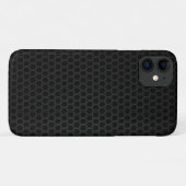 ブラックメッシュパターンCase-Mate Kolly There Case-Mate iPhoneケース (裏面(横))