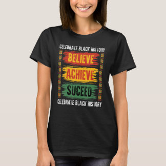 ブラックメラニンプライドアフロファミリーク祝ロハイ Tシャツ