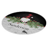 ブラックメリークリスマスレッドバッファロープレイド格言rd. カッティングボード (角)