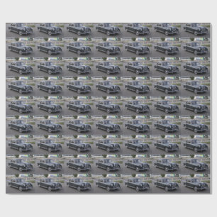 ブラックメルセデス220S ラッピングペーパー