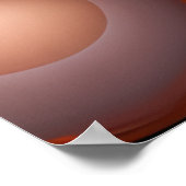 ブラックメルメイドメラニンマーメイド海シーフィッシュおもしろい ポスター (角)