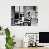 ブラックメン遊ズギター， 1902 ポスター (ホームオフィス)