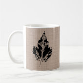 ブラックメープルスタンプルムーグ コーヒーマグカップ (左)