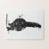 ブラックメーンクーンキャット – ジグソーパズル (横)