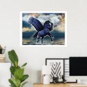 ブラックモアプリント ポスター (ホームオフィス)