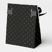 ブラックモダンおよびゴールドフォイルの効結婚果 フェイバーボックス (裏面サイド)