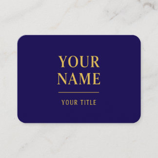 ブラックモダンおよび金ゴールド名刺テンプレート 名刺