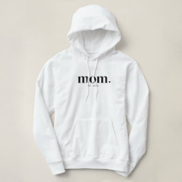 ブラックモダンお母さんTシャツ パーカ
