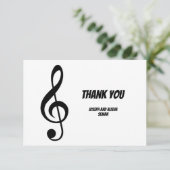 ブラックモダンとウィズの音楽結婚ズ サンキューカード (スタンド正面)