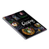 ブラックモダンカスタムレシピ ノートブック (右側)