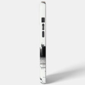 ブラックモダンシティスケープ都市建築 Case-Mate iPhoneケース (裏面 / 左)