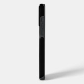 ブラックモダンスカル iPhoneケース (左側面)