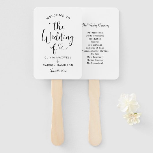 ブラックモダンハートス結婚クリプトの歓迎式典 ハンドファン (正面&裏面)