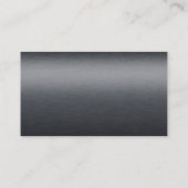 ブラックモダンメタル&眼球眼科医 名刺 (裏面)