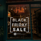 ブラックモダン金曜店ディスカウントセールプロモーション ウィンドウサイン