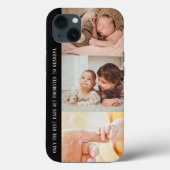 ブラックモダン3フォトコラージュfor Grandpa Case-Mate iPhoneケース (裏面)