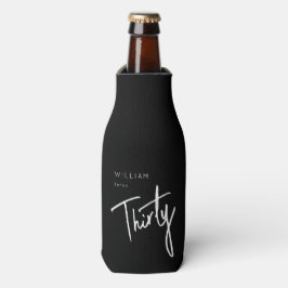 ブラックモダン30th30th誕生日パーティー ボトルクーラー