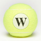 ブラックモノグラムグリーンサークル テニスボール (正面)