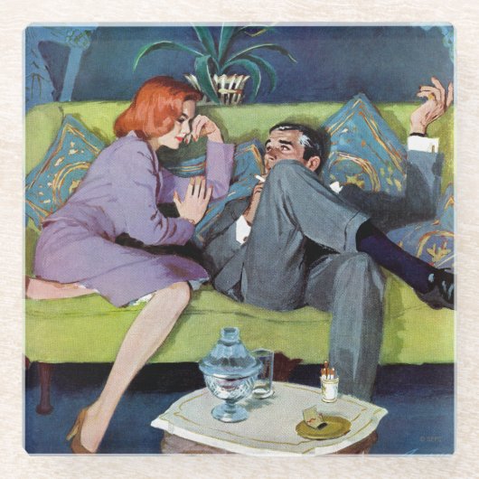 ブラックモンテの最後の襲撃 ガラスコースター (正面)