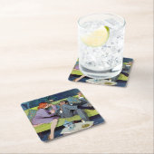 ブラックモンテの最後の襲撃 スクエアペーパーコースター (インサイチュ)