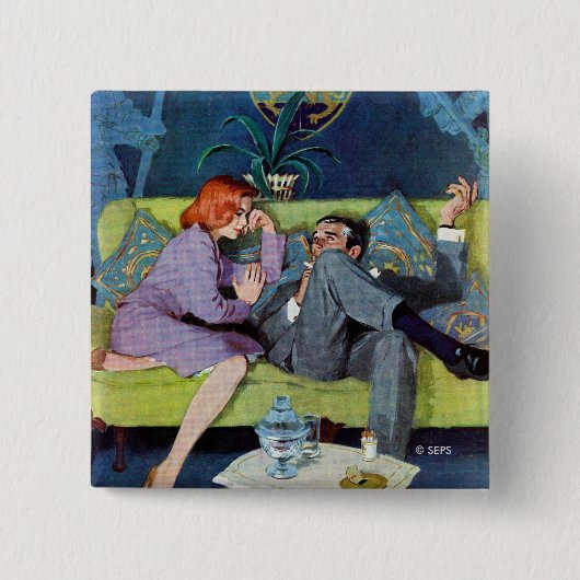 ブラックモンテの最後の襲撃 缶バッジ (正面)