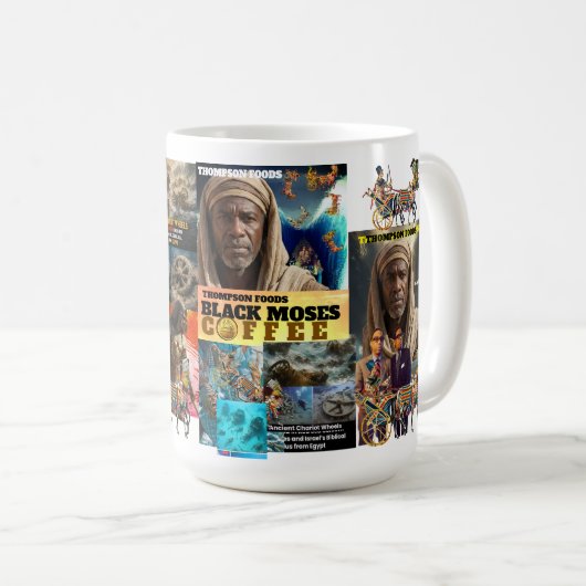 ブラックモーセ 2Mug コーヒーマグカップ (正面右)