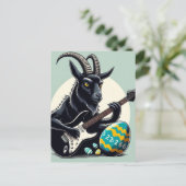 ブラックヤギ遊のイースターエッグ ポストカード (スタンド正面)