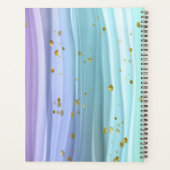 ブラックユニコーンパープルピンクテール プランナー手帳 (裏面)