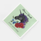 ブラックユニコーンパープルレッドセージの花 (コーナー)