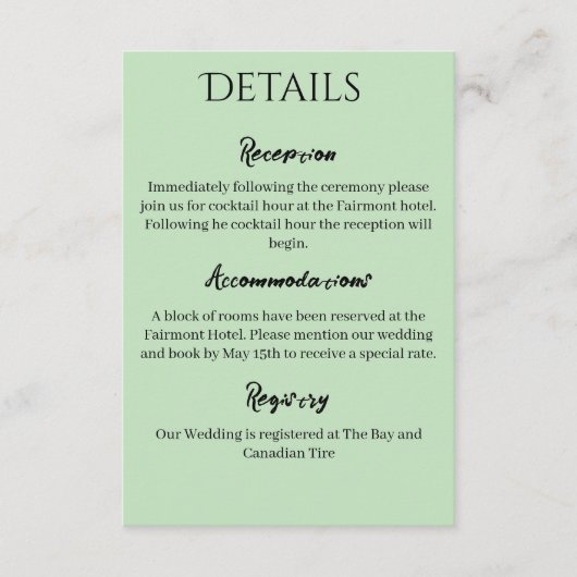 ブラックユニコーンパープルレッドセージの花 エンクロージャーカード (正面)