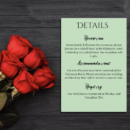 ブラックユニコーンパープルレッドセージの花 エンクロージャーカード